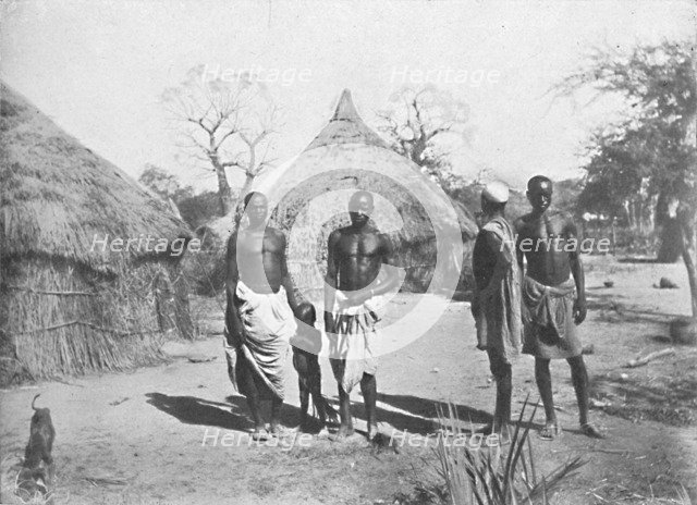 Hamegs, people of the Blue Nile, 1912. Artist: L Loat.