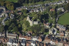 Lewes Castle, East Sussex, 2022. Creator: Damian Grady.
