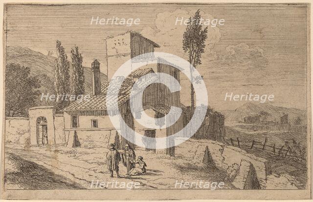 View of a Convent. Creator: Herman van Swanevelt.