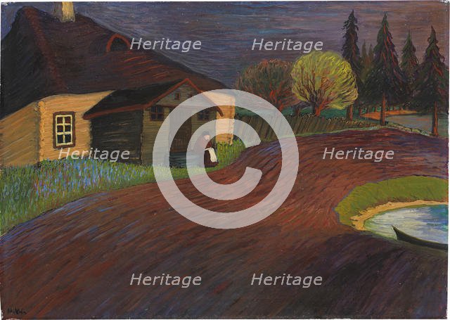 The memory, 1907-1908. Creator: Werefkin, Marianne, von (1860-1938).