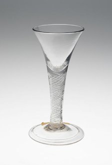 Wine Glass, England, c. 1730/50. Creator: Unknown.