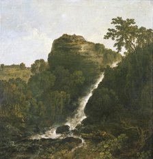 Lydford Waterfall, Tavistock, 1771. Creator: Richard Wilson.