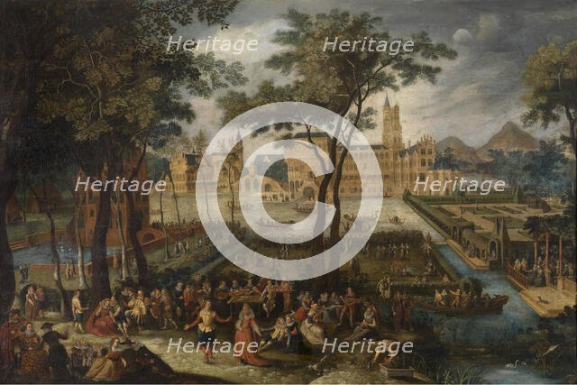 Garden Festival, 1599-1601. Creator: Anon.