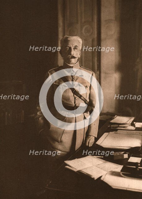 'Nos Grands Chefs; Le general Lyautey, ministre de la guerre', 1917. Creator: Unknown.