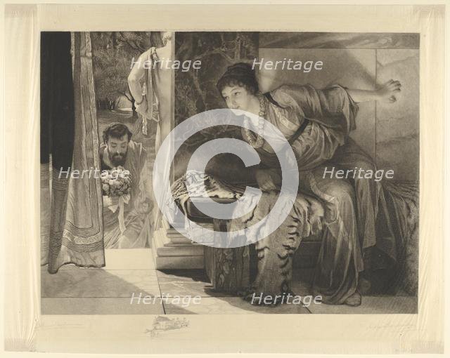 Welcome Footsteps (Well-known Footsteps), May 7, 1883. Creator: Leopold  Lowenstam.