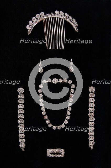 Jewelry set, American, first quarter 19th century. Creator: Unknown.