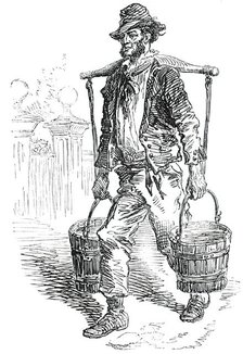 Water-Carrier at Hampstead, 1850. Creator: Unknown.