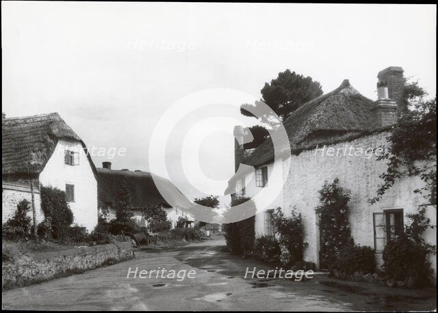 Porlock Weir, Porlock, West Somerset, Somerset, 1930s. Creator: J Dixon Scott.
