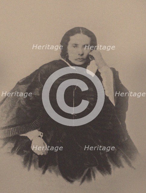 Maria Dmitrievna Isayeva (1824-1864), Dostoevsky's first wife, ca 1860.