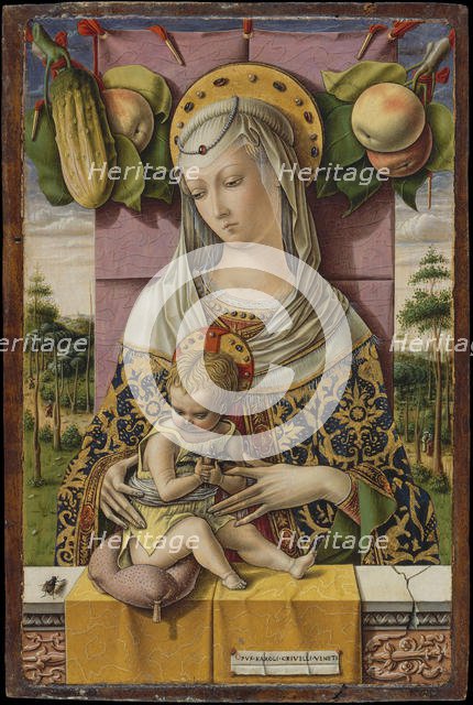 Madonna and Child, ca. 1480. Creator: Carlo Crivelli.