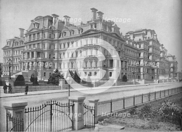 'Army and Navy Building, Washington, D.C.', c1897. Creator: Unknown.