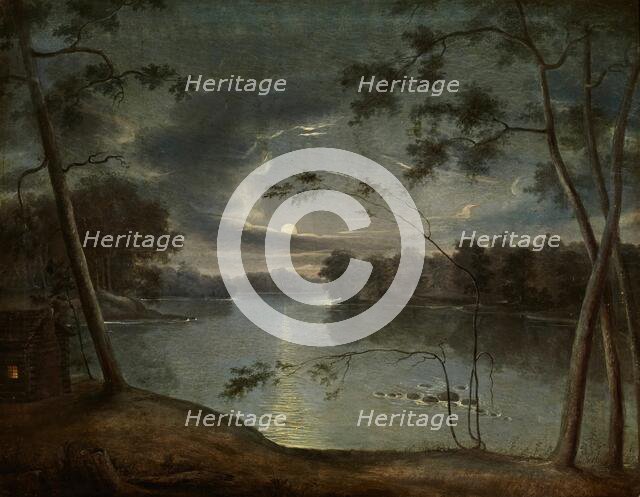 Nocturnal Landscape, date unknown, c1840s. Creator: George Winter.