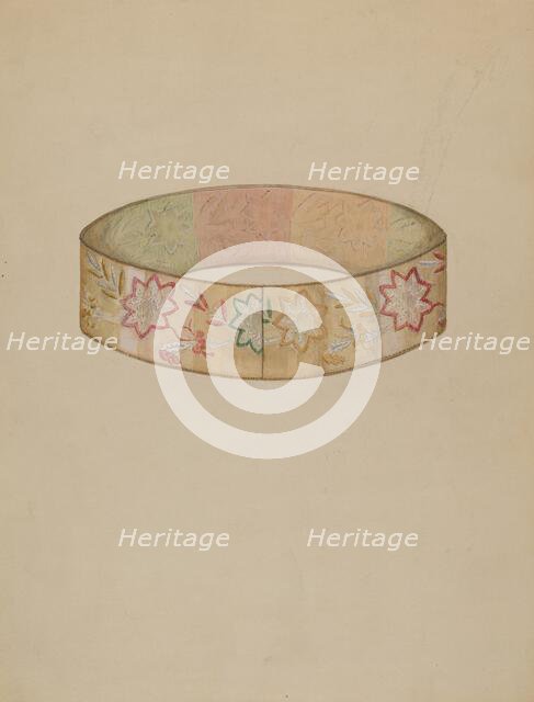 Belt, 1935/1942. Creators: Roberta Spicer, Nancy Crimi.