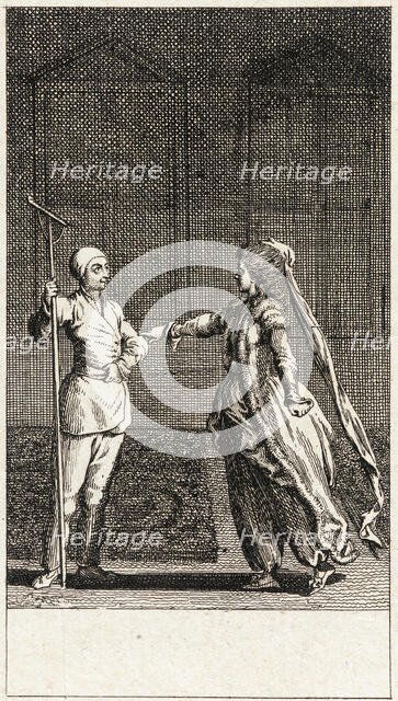 Adelheim von Veltheim, 1783. Creator: Daniel Nikolaus Chodowiecki.