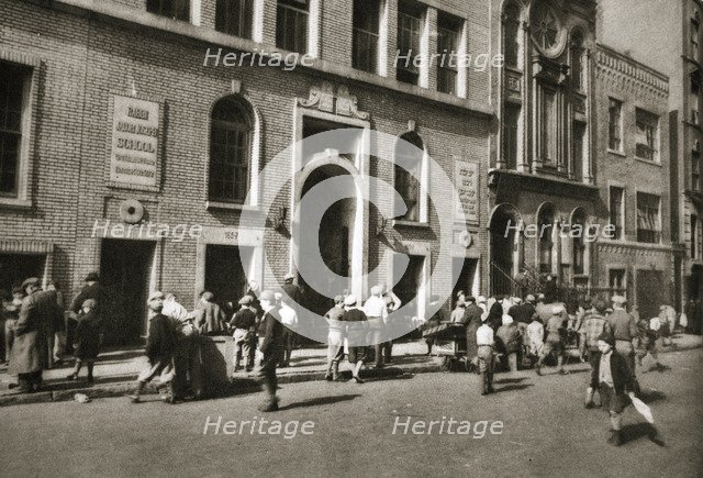 George Washington High School, Henry Street, Lower East Side, New York, USA, c1932-c1933. Artist: Unknown