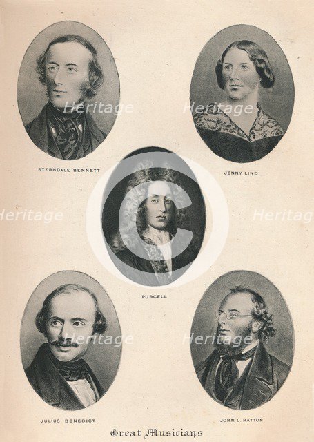 'Great Musicians - Plate V.', 1895. Artist: Unknown.