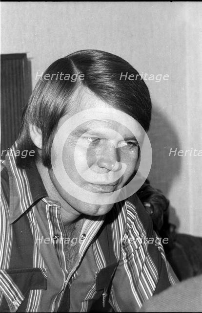 Glen Campbell, London, 1973. Creator: Brian O'Connor.