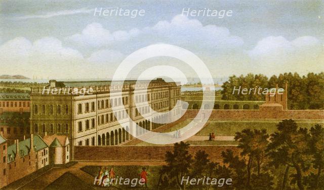 'The Library of Trinity College, Dublin', c1760, (1943).  Creator: Robert Sayer.