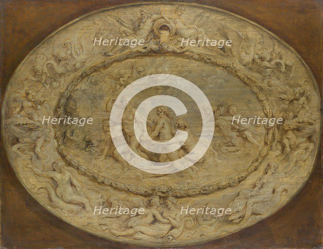 The Birth of Venus, ca 1632-1633. Artist: Rubens, Pieter Paul (1577-1640)