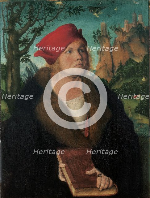 Portrait of Dr. Johannes Cuspinian, c. 1502-1503.