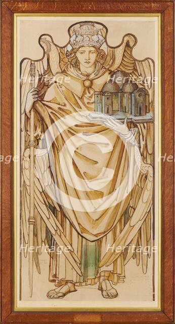 The Angels of the Hierarchy - Potentates, 1873. Creator: Sir Edward Coley Burne-Jones.
