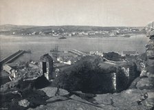 'Marazion - General View, Showing Harbour', 1895. Artist: Unknown.