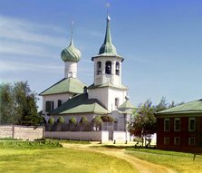 Church of Saint Nicholas the Wonder Worker, on Podozere, Rostov Velikii, 1911. Creator: Sergey Mikhaylovich Prokudin-Gorsky.