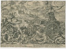 The Triumph of Death, c. 1565. Creator: Galle, Philipp (Philips) (1537-1612).