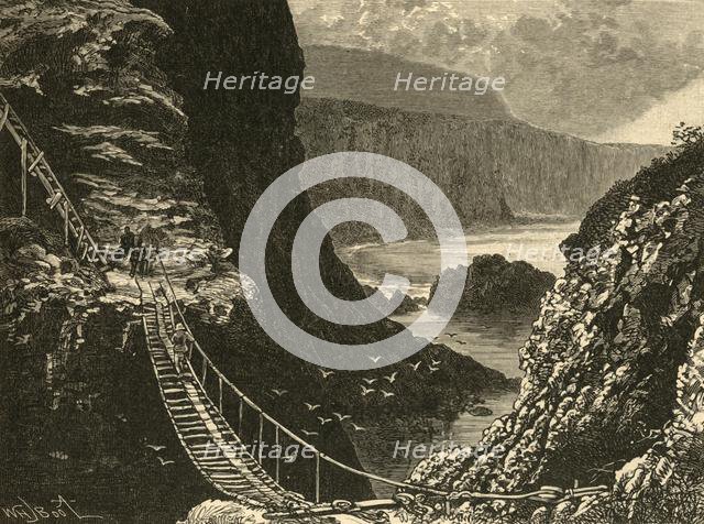 'The Bridge, Carrick-A-Rede', 1898. Creator: Unknown.