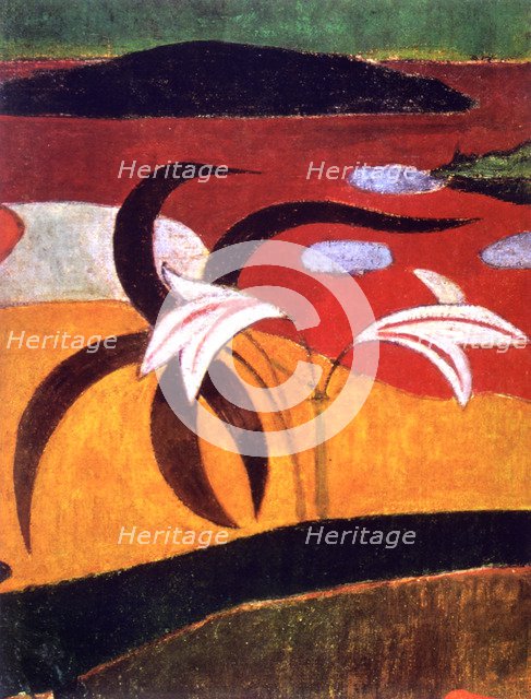 'Pastorales Tahitiennes' (detail), 1892. Artist: Paul Gauguin
