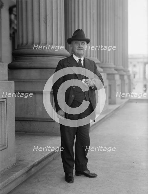 Mckinley, William Brown, Rep. from Illinois, 1905-1913, 1915-1921; Senator, 1921-1926, 1915. Creator: Harris & Ewing.