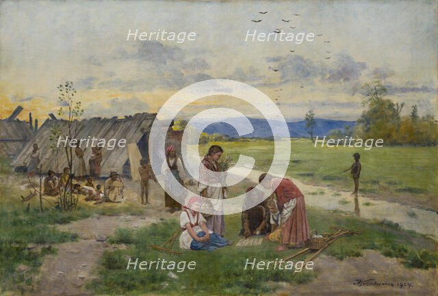 Gypsies, 1924. Creator: Antoni Kozakiewicz.