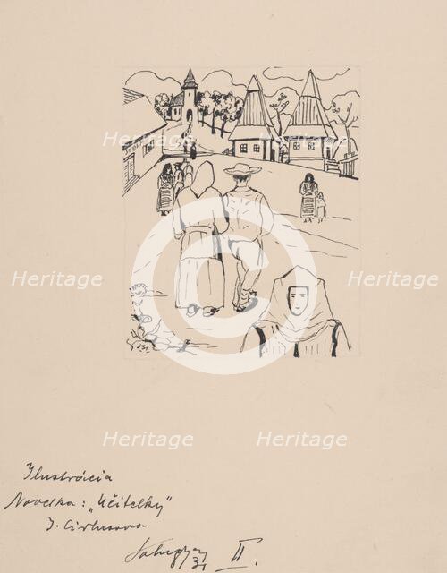 Female Teachers, 1931. Creator: Zolo Palugyay.