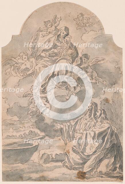 The Virgin and Child Appearing to Two Female Monastics, c. 1700. Creator: Unknown.