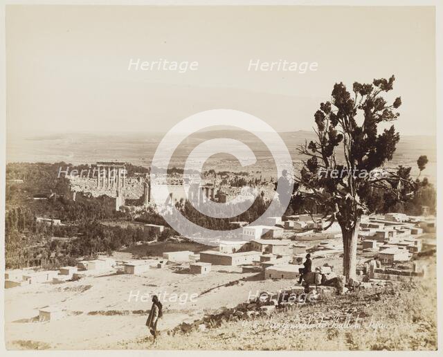 Vuie General De Balbek, Syrie #438, Printed c.1870. Creator: Felix Bonfils.