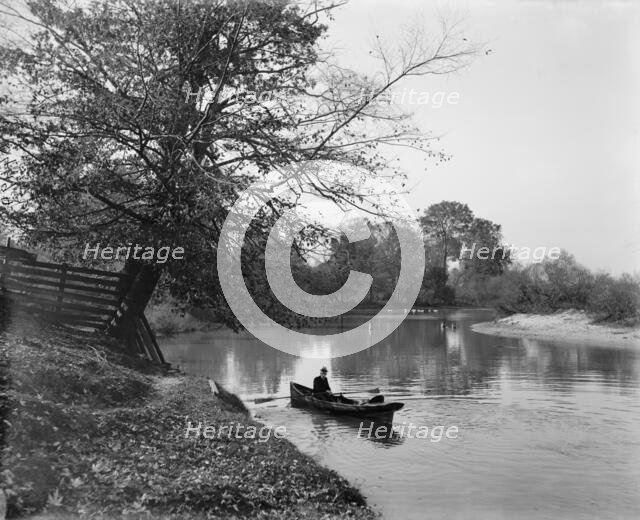 Clinton River, Mt. Clemens, between 1880 and 1899. Creator: Unknown.