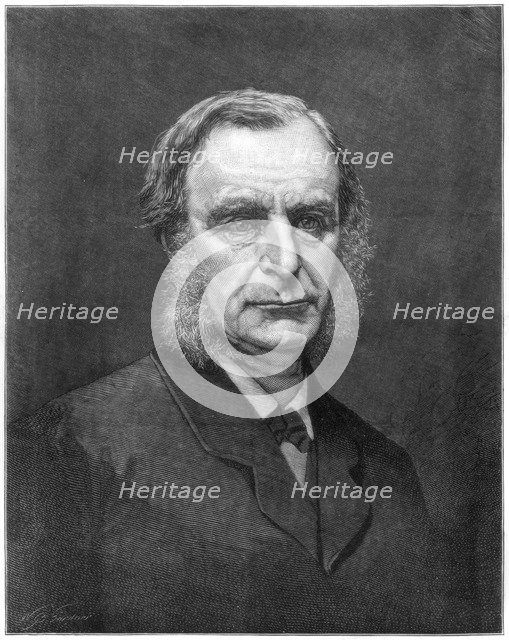 Reverend Charles Kingsley, English cleric and writer, 1875. Artist: Unknown