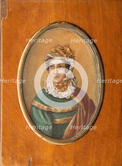 Portrait of Jeanne Louise Henriette Campan, nee Genet (1752-1822). Artist: Perrin, Jean-Charles Nicaise (1754-1831)