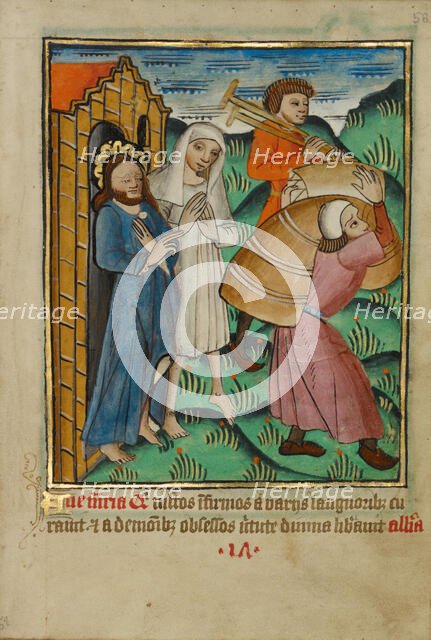 Christ as a Healer, about 1480-1490. Creator: Unknown.