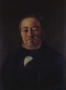 Portrait de Monsieur Corbinaud, 1863. Creator: Gustave Courbet.