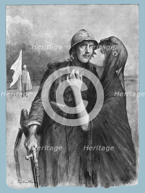 ''A L'Ouvrier de la Victoire !; Merci !', 1918. Creator: Louis Remy Sabattier.