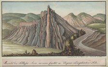 Orava castle from the north side, 1815. Creator: Unknown.