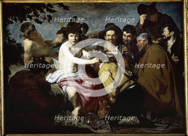 'Los Borrachos 'or 'The triumph of Bacchus', 17th century. Creator: Velazquez , Diego de (1599 - 1660).