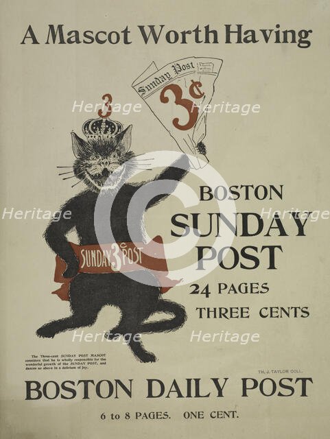 A mascot worth having, c1893 - 1897. Creator: Unknown.