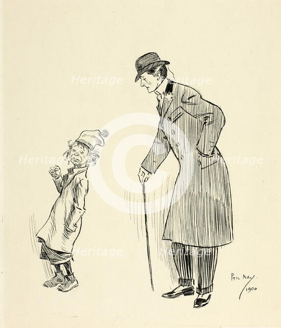 I say-Youngster, 1900. Creator: Philip William May.