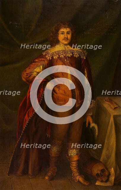 A man designated as Frederick Stevenson, physician "to the 9th foot regiment", Creator: Unknown.