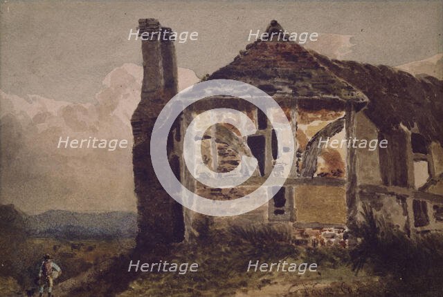 Left at a Girls' School, 1812. Creator: David Cox the Elder.