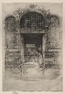 The Doorway, 1880. Creator: James McNeill Whistler (American, 1834-1903).