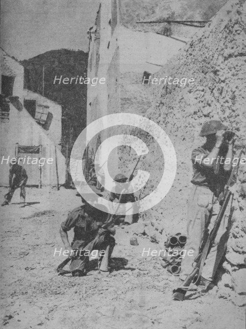 'Fifth Army Patrol', 1943-44. Artist: Unknown.