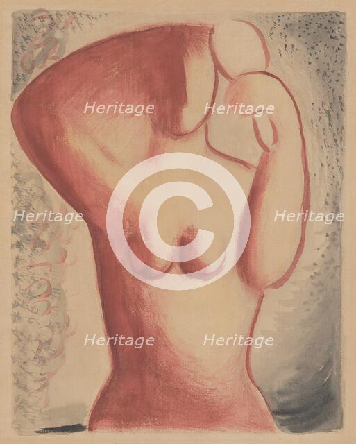 Itching, 1931. Creator: Mikulas Galanda.